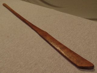 Authentic Handcrafted African War Club Weapon From Central Africa photo