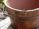 Antique Primitive Wood Sap Bucket W Bail Handle Aafa Primitives photo 3