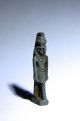 Ancient Egyptian Large Detailed Amulet Horus Double Crown Late Period 664 - 332 Bc Egyptian photo 4