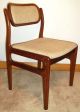 Set Of 4 Mid Century Modern Danish Rosewood Upholstered Chairs Post-1950 photo 1