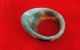 Vintage Indo Persian Mughal Islamic Rare Green Jade Jewelled Thumb Archer Ring Other photo 6