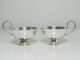 Polished Pair Swedish 830 Silver Demitasse Espresso Tea Cups By Ceson Göteborg Cups & Goblets photo 1