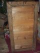 Large Antique Rustic Oak Mission Arts & Crafts Wood Frame Mirror Mirrors photo 1
