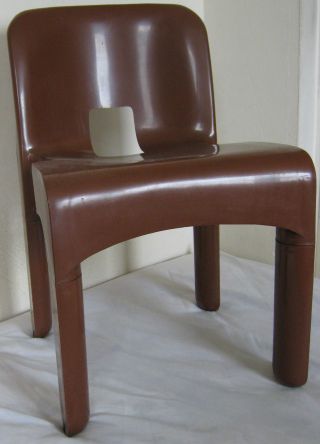 (4) Joe Colombo 1968 Universale Chairs Kartell Authentic Rare & Fine Classic Set photo