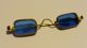 Antique 1800 ' S Blue 4 Lens Eye Sun Glasses Spectacles Victorian Steampunk Rare Optical photo 4
