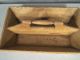 Antique 19th Century Knife Tray In Mustard Paint Primitives photo 4