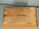 Antique 19th Century Knife Tray In Mustard Paint Primitives photo 7
