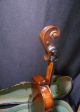 Old Antique German Hopf Violin 4/4 W/ Case Vintage Bow String photo 9