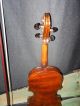 Old Antique German Hopf Violin 4/4 W/ Case Vintage Bow String photo 6