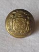 Great Antique Late 1800s Wisconsin State Seal Militia Cuff Size Button - Scovill Buttons photo 2