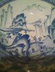 Chinese Blue And White Porcelain Plate /bowl Painted Flowers,  Mountain Scene. Plates photo 1