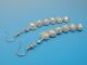 Old Natural Mother Pearl Beads Earrings Genuines Chinese photo 8