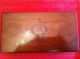 2 Antique Mahogany Box Cases Old Geometry Sets Engineering Maths Instruments Other photo 9