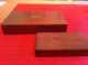 2 Antique Mahogany Box Cases Old Geometry Sets Engineering Maths Instruments Other photo 11