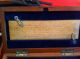 2 Antique Mahogany Box Cases Old Geometry Sets Engineering Maths Instruments Other photo 4