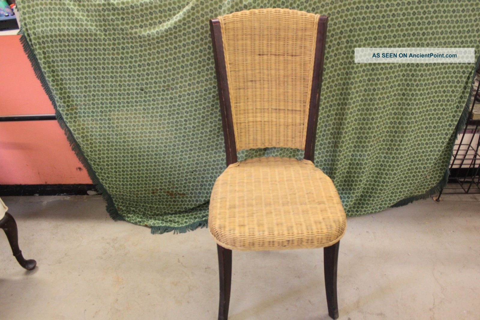 Vintage High Back Cane Chair 1900-1950 photo