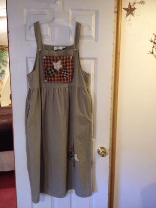 Primitive Folk Art Women ' S Dress photo