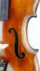 Old Early 19th Century Antique German Violin - Ready To Play String photo 8