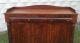 Large Antique Empire Style Flame Mahogany Sideboard Buffet Columns Lion Feet 1800-1899 photo 3