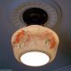 611 Vintage 30s 40s Ceiling Light Lamp Fixture Kitchen Hall Bath Porch ? Chandeliers, Fixtures, Sconces photo 4
