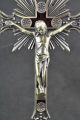 China Collectible Decorate Handwork Old Copper Cross Jesus Religious Statue Other photo 1