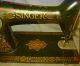 Serviced Antique 1919 Singer 66 Red Eye Treadle Sewing Machine Works See Video Sewing Machines photo 4