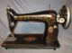 Serviced Antique 1919 Singer 66 Red Eye Treadle Sewing Machine Works See Video Sewing Machines photo 6