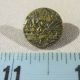 Antique Victorian Oriental Flying A Kite Shank Brass Button Parisianne Industrie Buttons photo 2