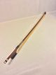 Vintage Cello Bow Bernhard Seidel Germany 8 Sided Shaft Silver Wrapping Other photo 11