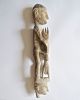 Tribal Artifact Carving Sculpture Of Male Figure Standing On Ancestor’s Head L23 Pacific Islands & Oceania photo 8