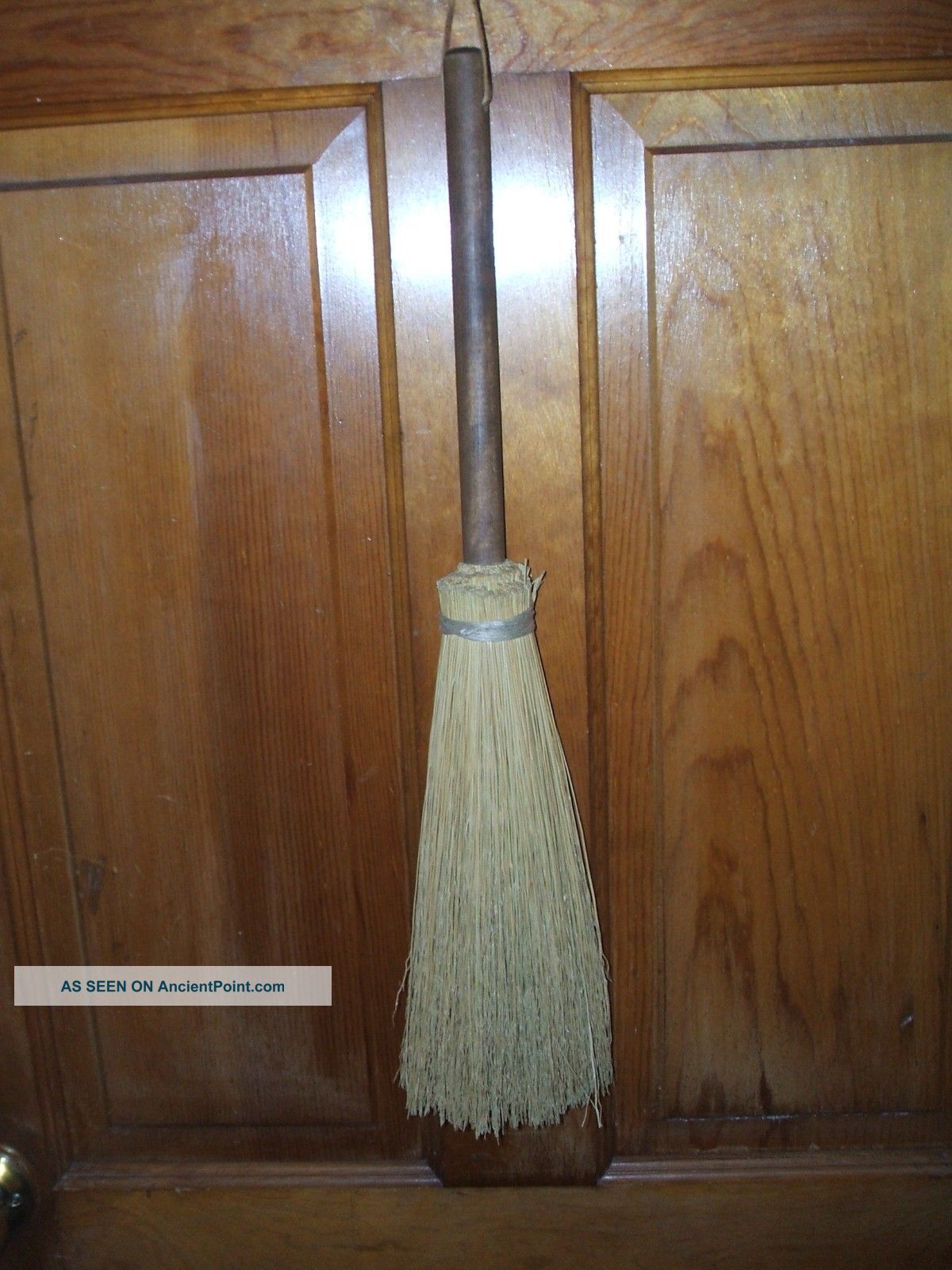 Hearth Broom; Hand Made With Natural Materials.  Great Texture Hearth Ware photo