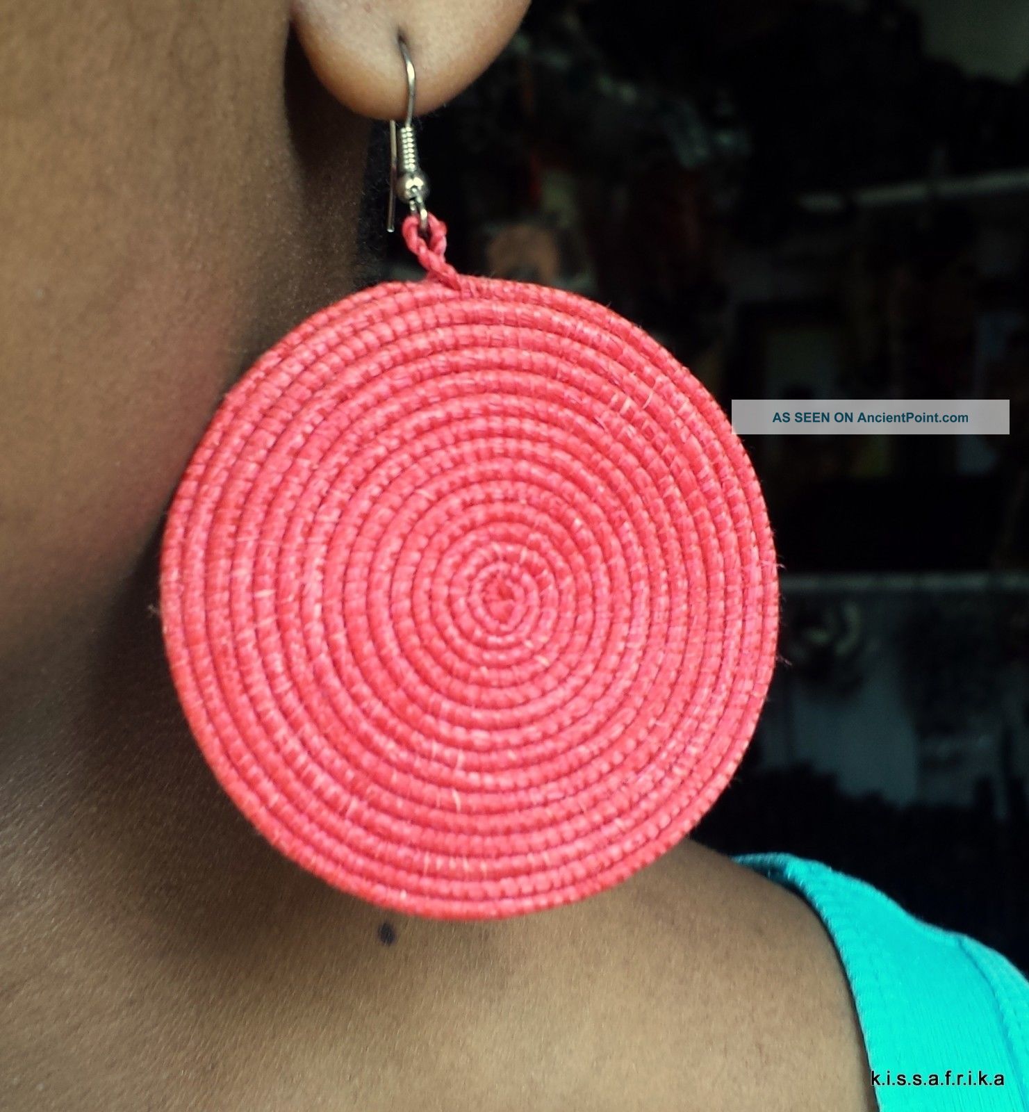 African Masai Mixed New Simple Style Beaded Earings Kilimanjaro Xmass Tanzania Jewelry photo