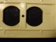 Vintage Uniline Bakelite Ivory Ribbed Switch Plate Outlet Cover Combo Switch Plates & Outlet Covers photo 3
