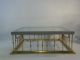 Late Mid - Century Large Brass,  Wood And Glass Coffee Table Mid-Century Modernism photo 3