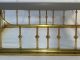 Late Mid - Century Large Brass,  Wood And Glass Coffee Table Mid-Century Modernism photo 4