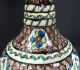 19c.  Antique Ottoman Turkish Iznik Islamic Faience Ceramic Vase Jug Ewer Pitcher Middle East photo 7