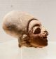 Pre Columbian Pottery Fragment Ecuador Head La Tolita Authentic Small 1 1/2 
