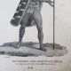 Hawaii Warrior In Kings Dress With Classic Feather Cape - C1838 Plate 13 Rare Pacific Islands & Oceania photo 3