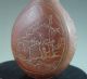 Antique Chinese Old Gourd Carved Snuff Bottle Snuff Bottles photo 8