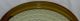 Antique 1920;s Oval Glass Top Serving Tray Plastic Horn Rim/w Handles Large Trivets photo 3