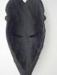 Africa Nigerian Wooden Mask With Kobo Coins,  Bronze And Cowrie Shells New Price Masks photo 11