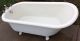 Antique,  Vintage Cast Iron Wolff Porcelain Tub Made In Usa On 7 - 7 - 1899 Plumbing photo 3