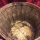 Vtg Farm Barn Wood Bushel Basket Apples Peaches Orchard Advertising Primitives photo 2