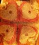 Folk Art Primitive Country/ Valentine ' S Burlap Red Checkered Hearts 2 Lg Pairs Primitives photo 4