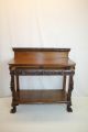 American Console Server Dump Waiter Buffet Sideborad Table With Full Drawer 19th 1800-1899 photo 9