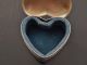Sterling Silver Heart Shaped Hinged Jewelry Box Thomae Company No Monogram Boxes photo 8