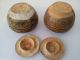 Antique Hand Carved Small Chinese Lidded Jars Pots photo 10