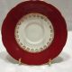 H.  M.  Sutherland Bone China Red And Gold Cup & Saucer Made In England Cups & Saucers photo 2