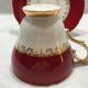H.  M.  Sutherland Bone China Red And Gold Cup & Saucer Made In England Cups & Saucers photo 3
