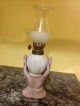 Hand Painted Porcelain Hands Holding Oil Lamp Lamps photo 1